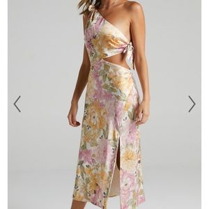 Showpo GLAUCUS DRESS IN ELEGANT ROSE